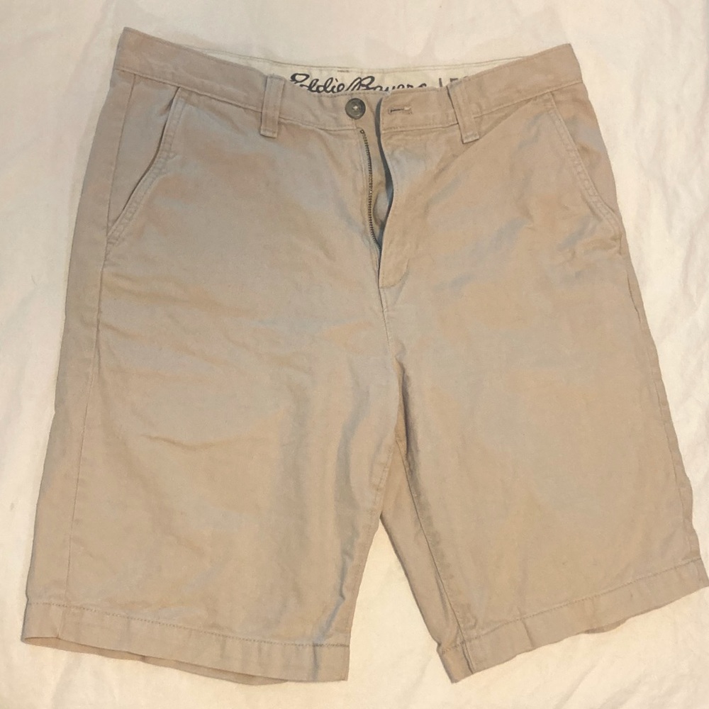 Eddie Bauer mens shorts (khaki) - size 32